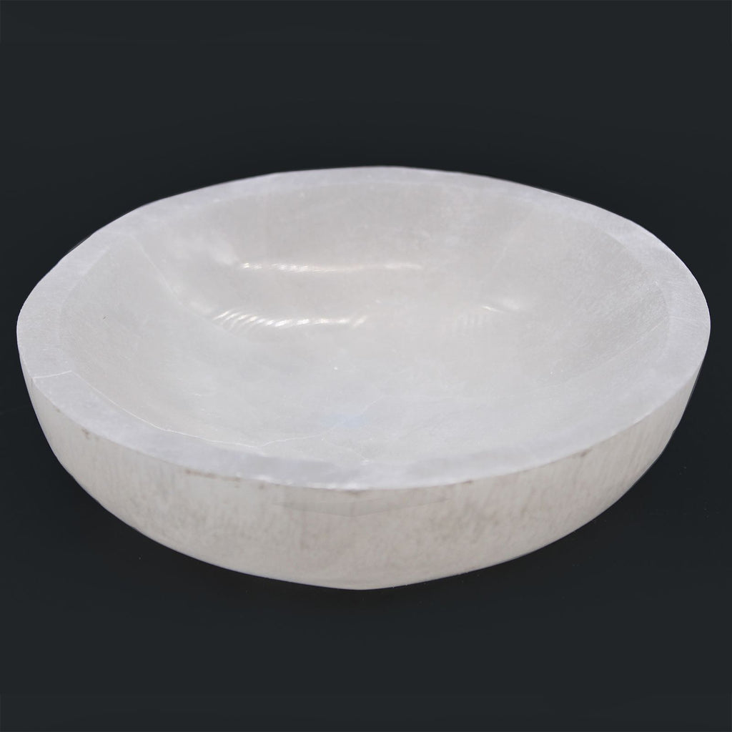Cuenco Redondo de selenita - 15cm