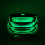 Aromaterapia Futurista con estrías - USB - Cambio de color - Control remoto