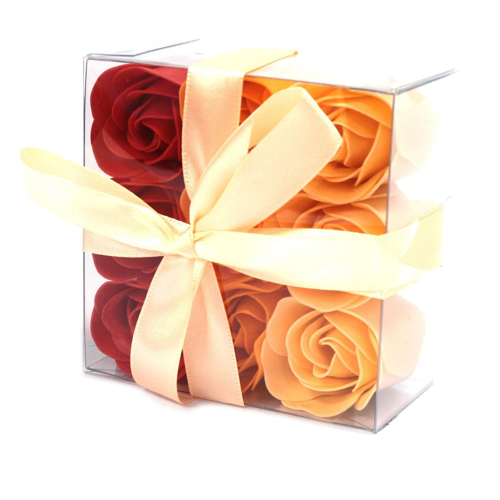Set de 9 flores de Jabón ( 6 modelos )