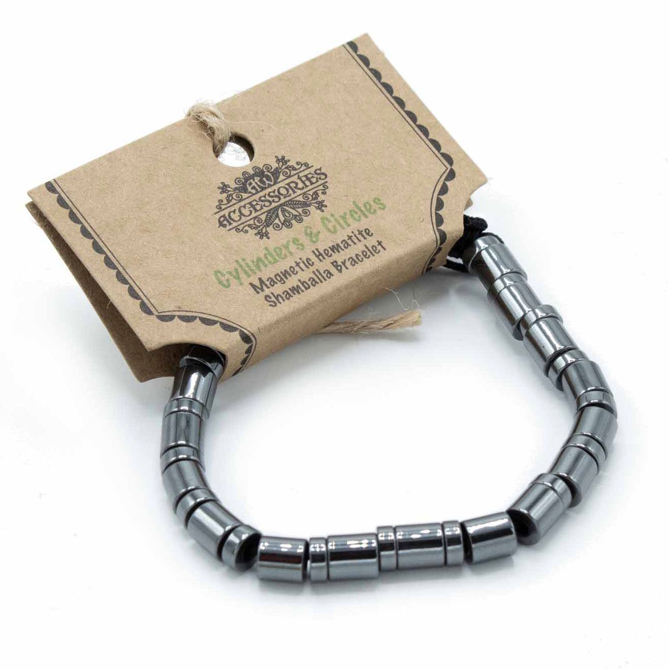 Pulsera Magnética de Hematita Estilo Shamballa – Ajustable ( 12 modelos )