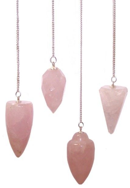 Péndulo de Piedras Preciosas con Cadena ( 16 modelos )