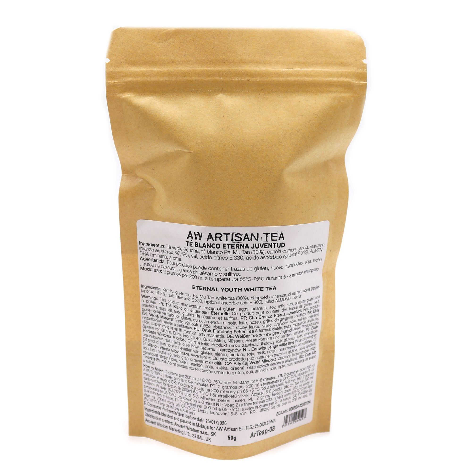 Té e Infusiones Bolsa de 50g ( 18 variantes )