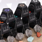 Infusor de Té con Piedra Preciosa Natural y Cadena ( 12 modelos diferentes )