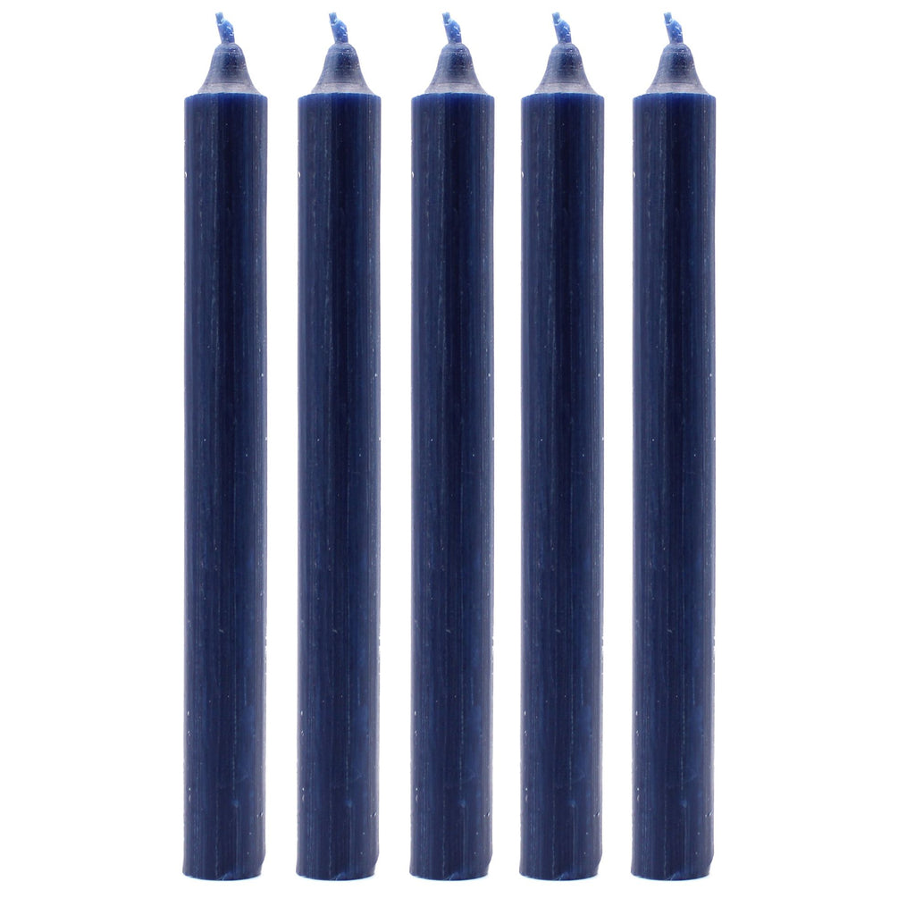 Velas a granel color sólido - Rústico - Paquete de 10 ( 15 colores )