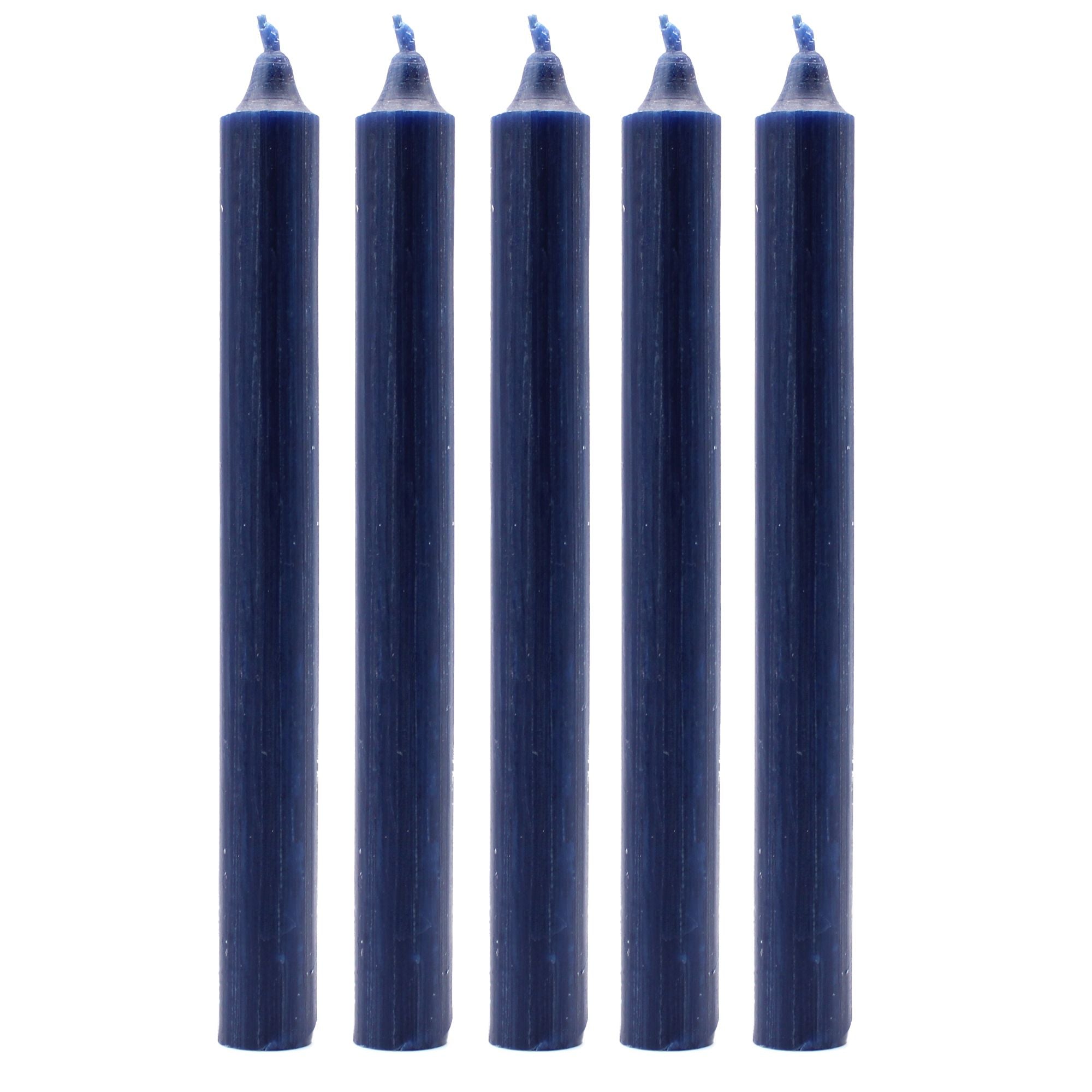 Velas a granel color sólido - Rústico - Paquete de 10 ( 15 colores )