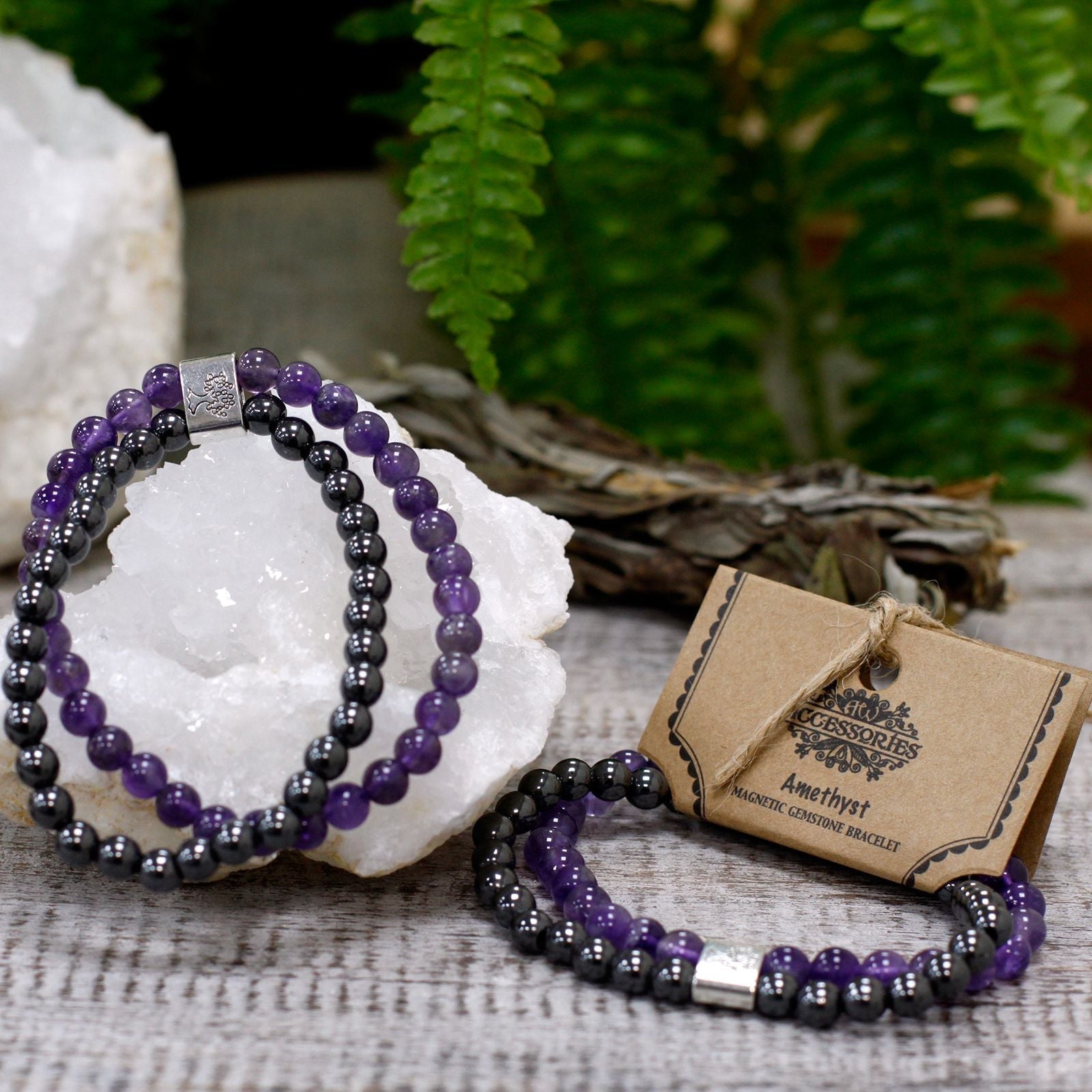 Pulsera de Piedras Preciosas y Magnéticas ( 7 modelos )