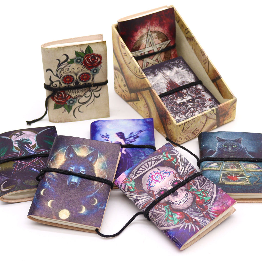 8x Surtido de cuadernos góticos (expositor)