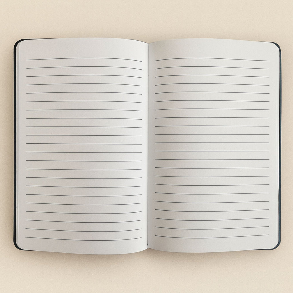 Cuaderno de terciopelo negro - 80 páginas - Aprovecha el día