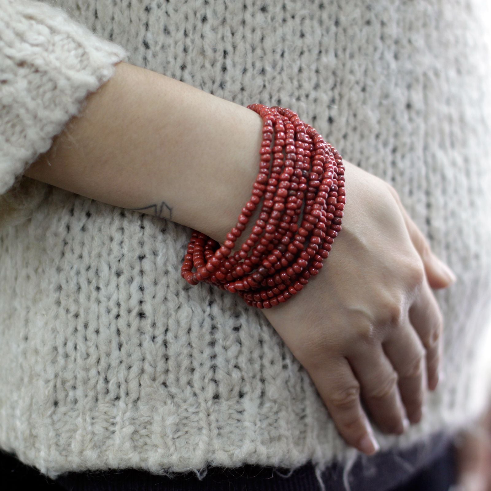 Brazalete de Cuentas ( 5 modelos )