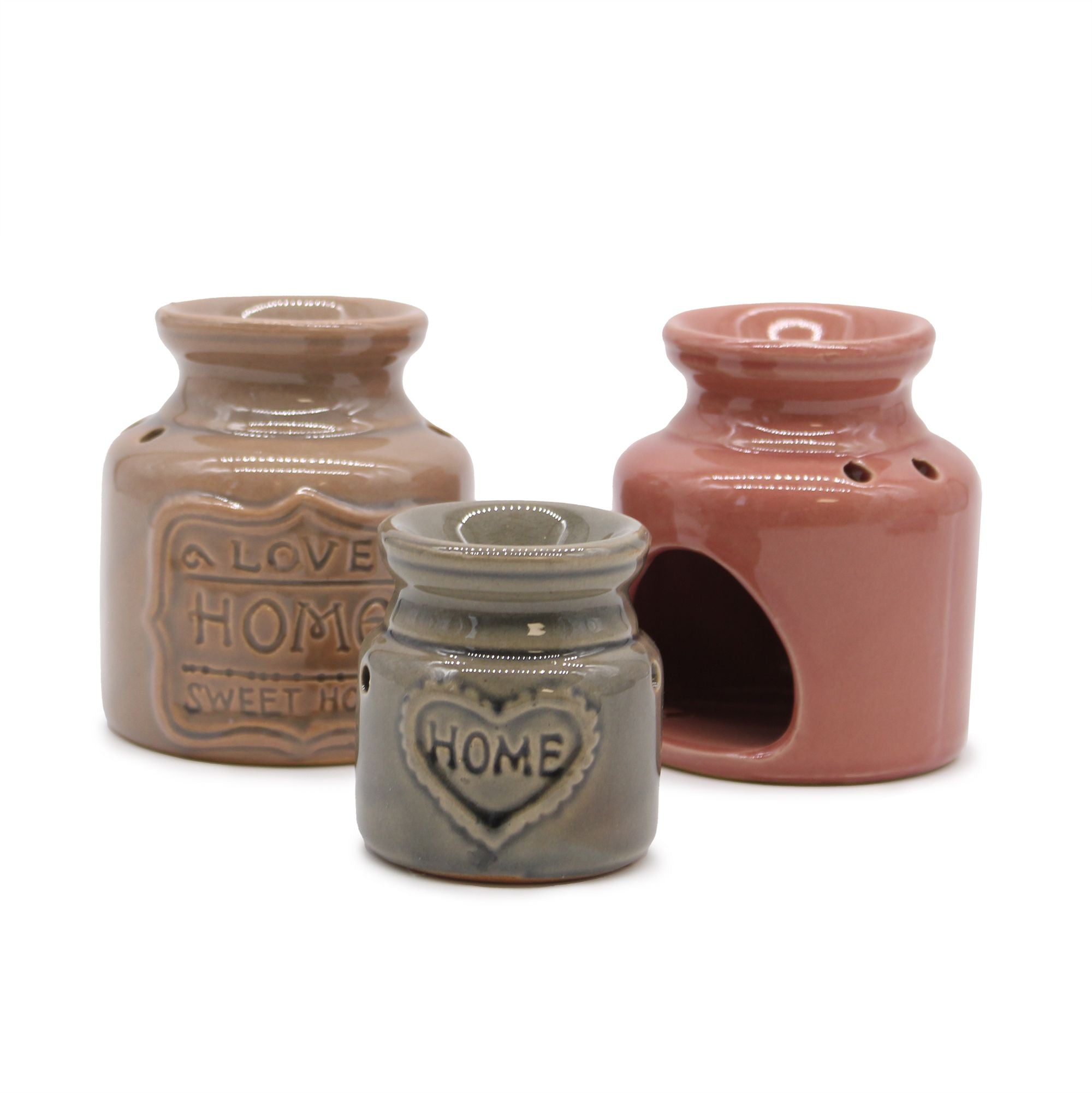 Lrg Quemador de aceite - Piedra azul - Love Home Sweet Home