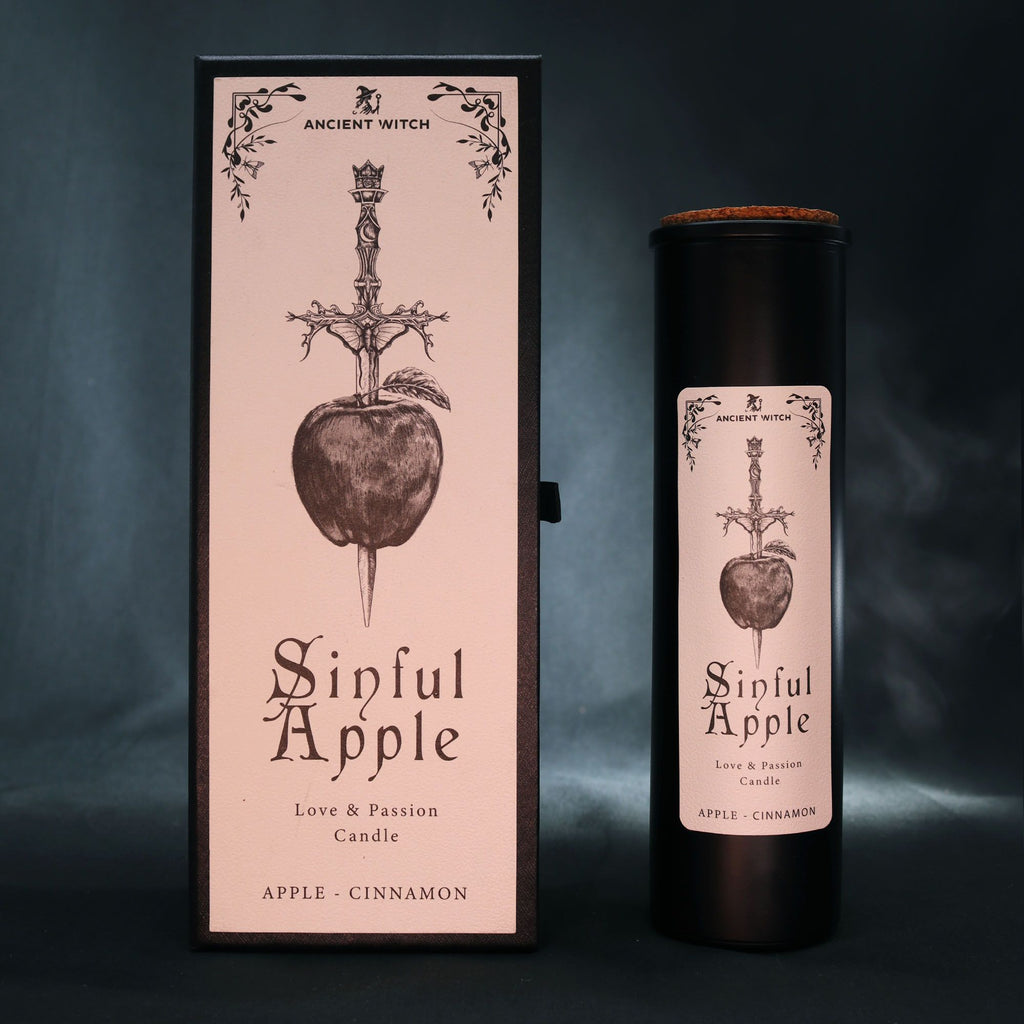 Velas Purificadoras de Brujas Antiguas - Manzana pecaminosa - Amor