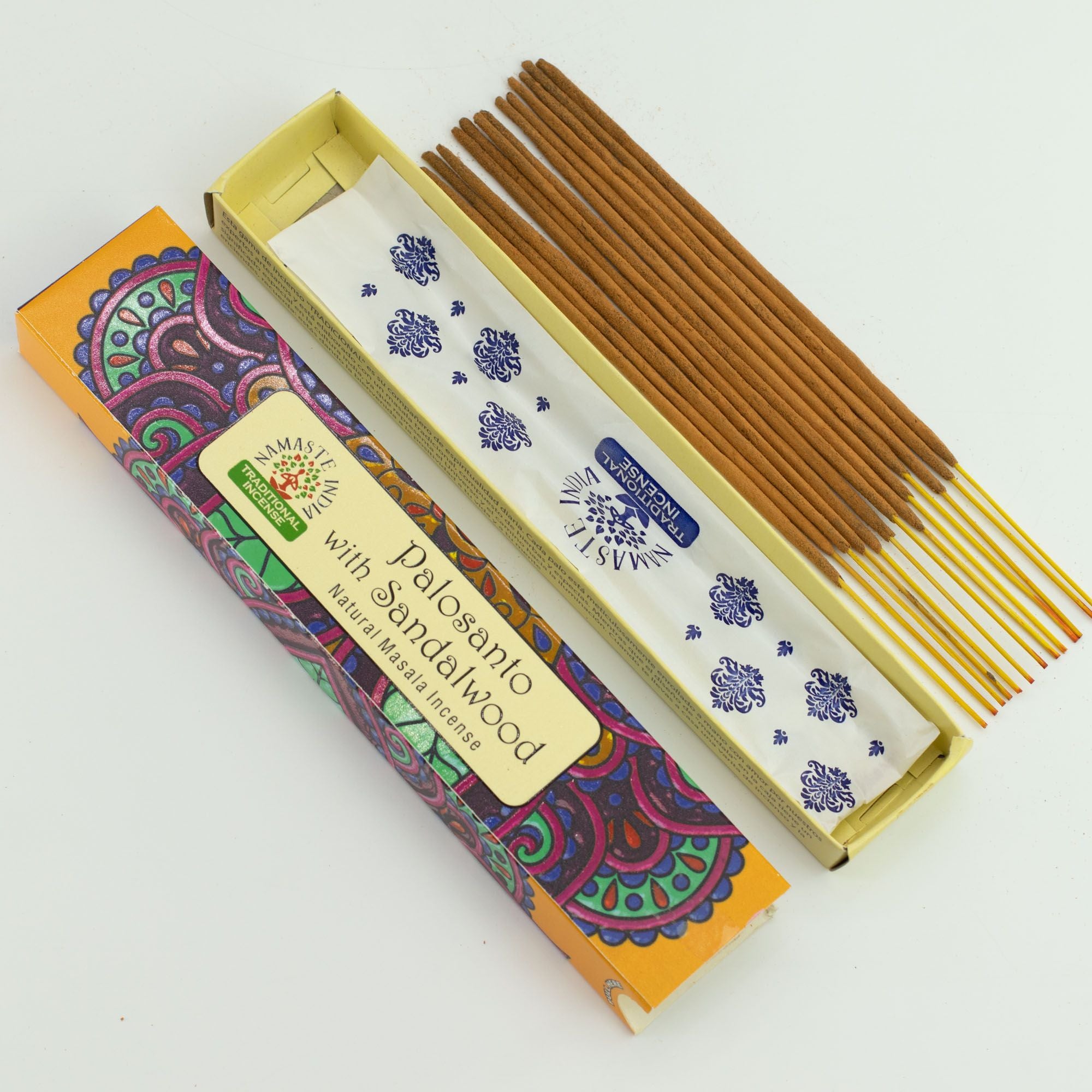 Namaste Mandala Masala Incienso - Palo Santo con Sándalo
