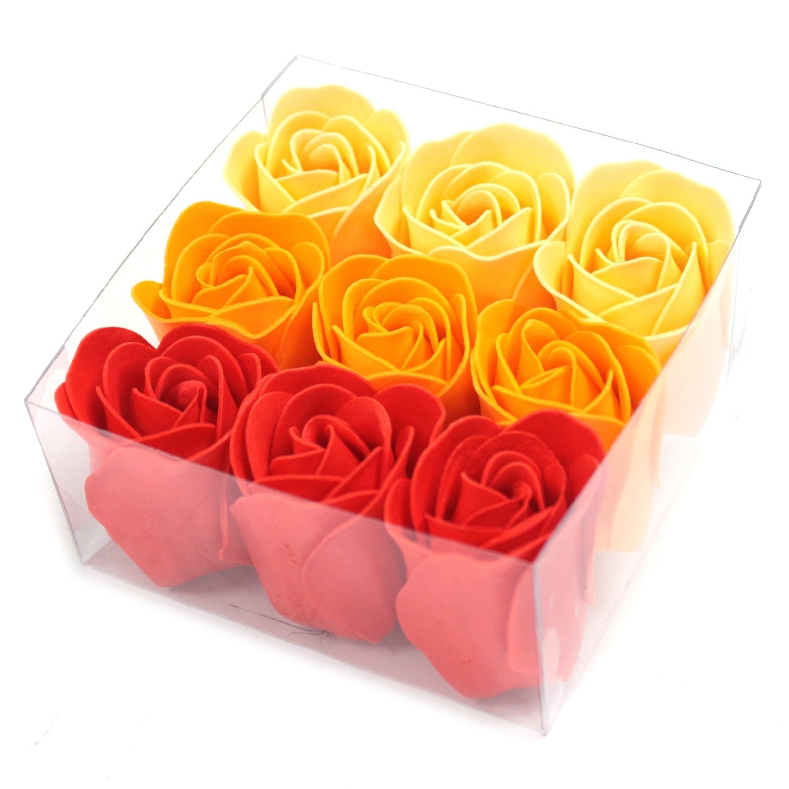 Set de 9 flores de Jabón ( 6 modelos )