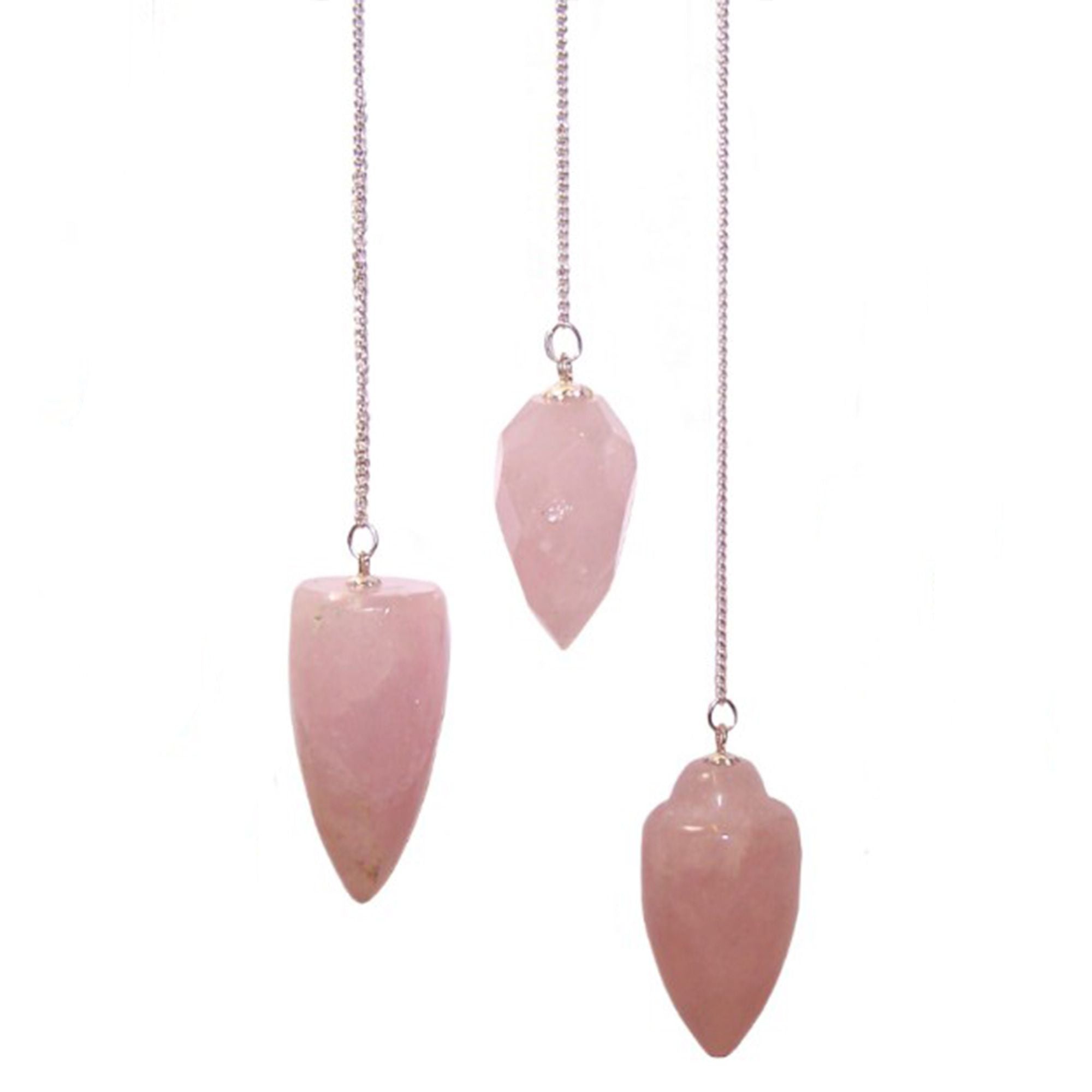 Péndulo de Piedras Preciosas con Cadena ( 16 modelos )
