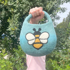 Bolsos y Estuches (15cm-12cm) de Fieltro Natural ( 20 modelos )
