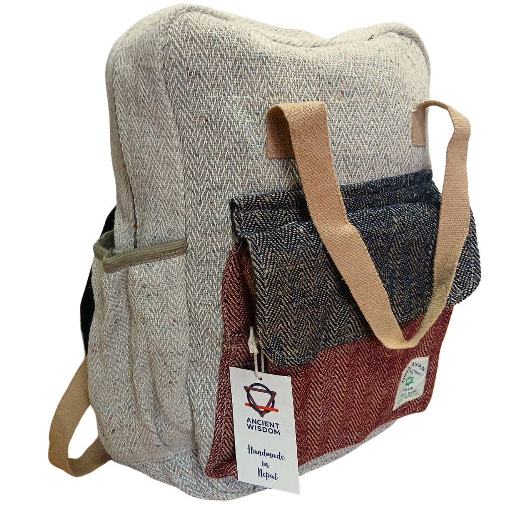 Mochilas de Cáñamo y Algodón Natural ( 16 modelos )