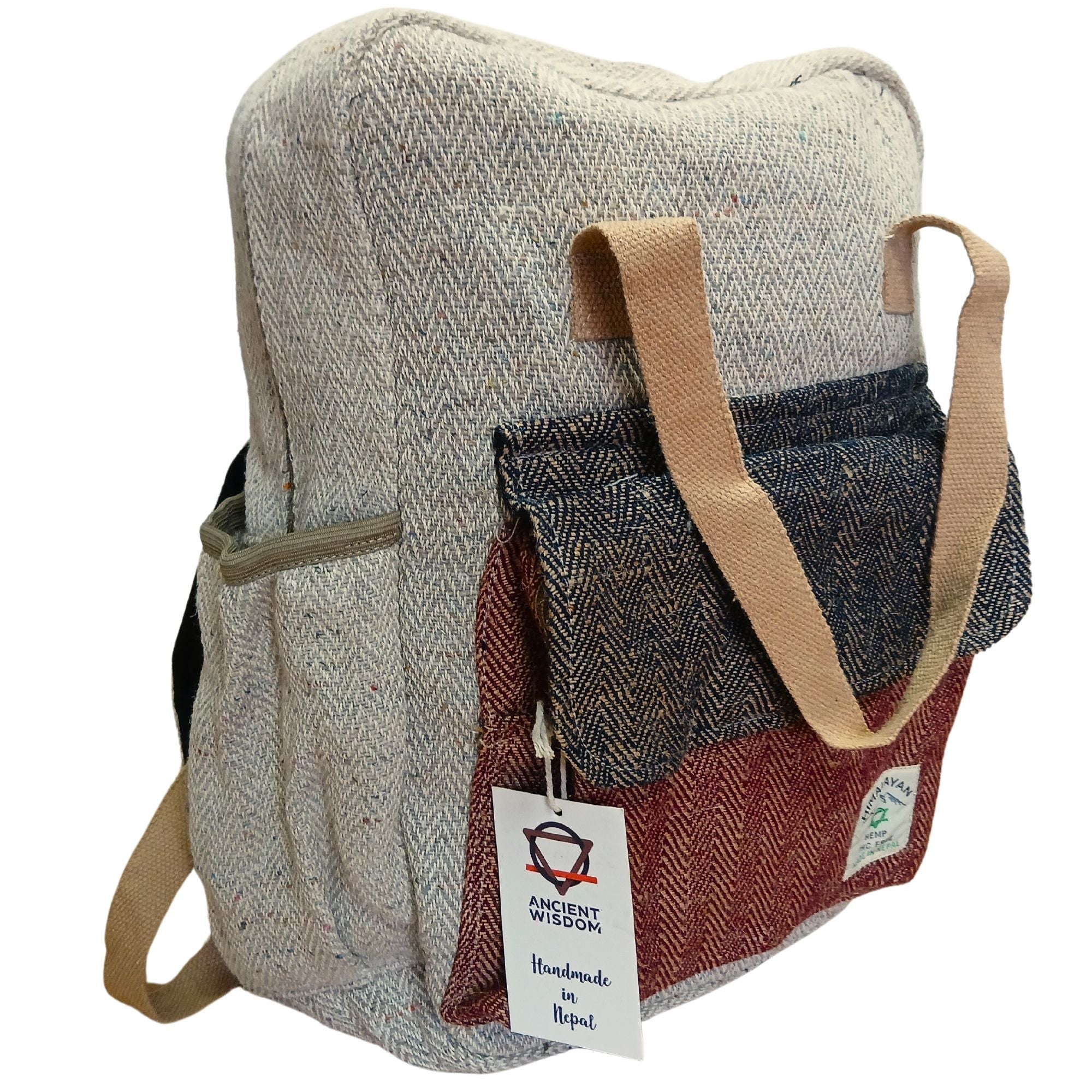 Mochilas de Cáñamo y Algodón Natural ( 16 modelos )
