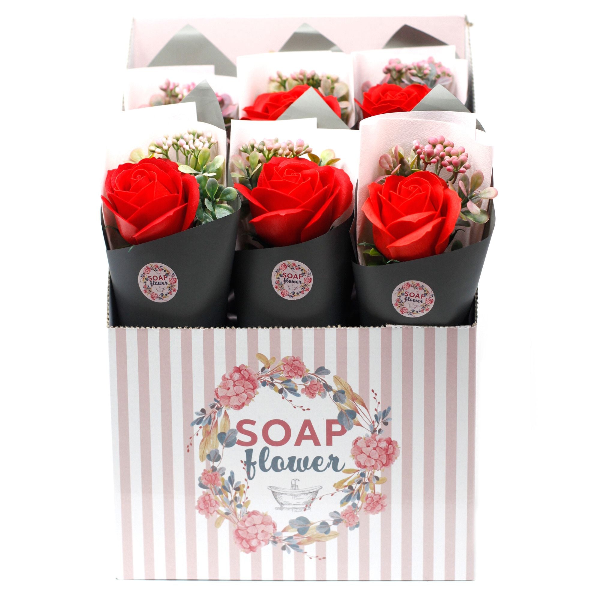 Flor de Jabón ( 10 flores diferentes )