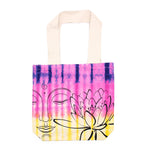 Bolsa de Algodon Natural con Diseño "Tie Dye"