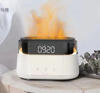 Difusor de Aromas Moderno - Reloj Led - USB-C - Efecto Llama