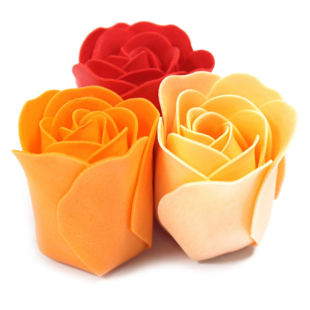 Set de 9 flores de Jabón ( 6 modelos )