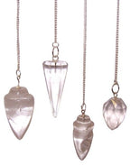 Péndulo de Piedras Preciosas con Cadena ( 16 modelos )