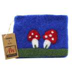 Bolsos y Estuches (15cm-12cm) de Fieltro Natural ( 20 modelos )