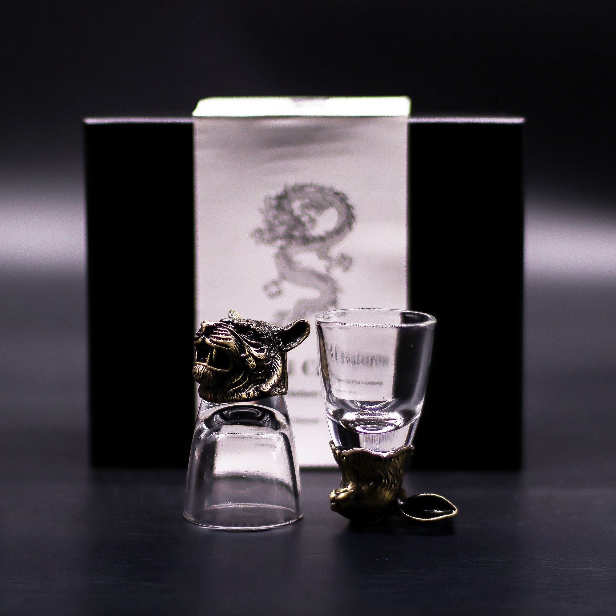Set de Regalo Vasos de Chupito y Whisky · Criaturas Místicas ( 6 modelos )