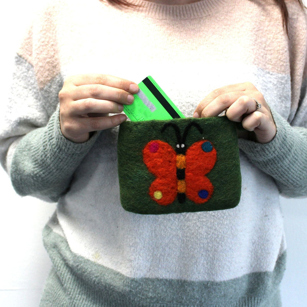 Bolsos y Estuches (15cm-12cm) de Fieltro Natural ( 20 modelos )