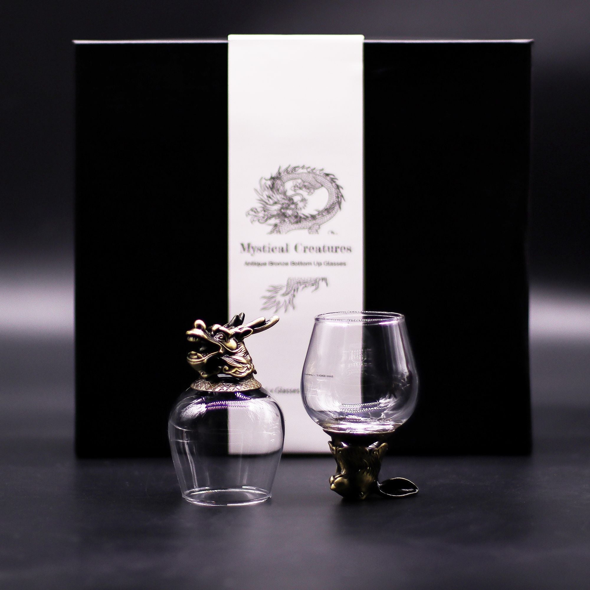 Set de Regalo Vasos de Chupito y Whisky · Criaturas Místicas ( 6 modelos )