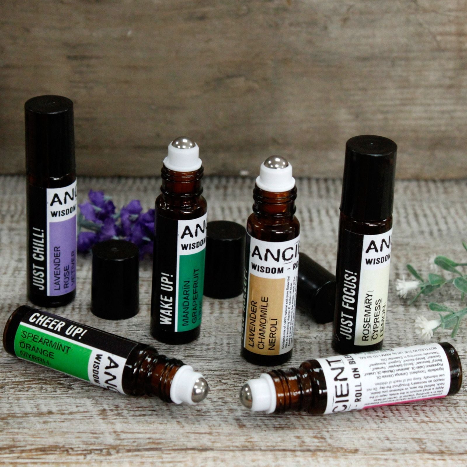 Mezclas de Aceites Esenciales Roll-On