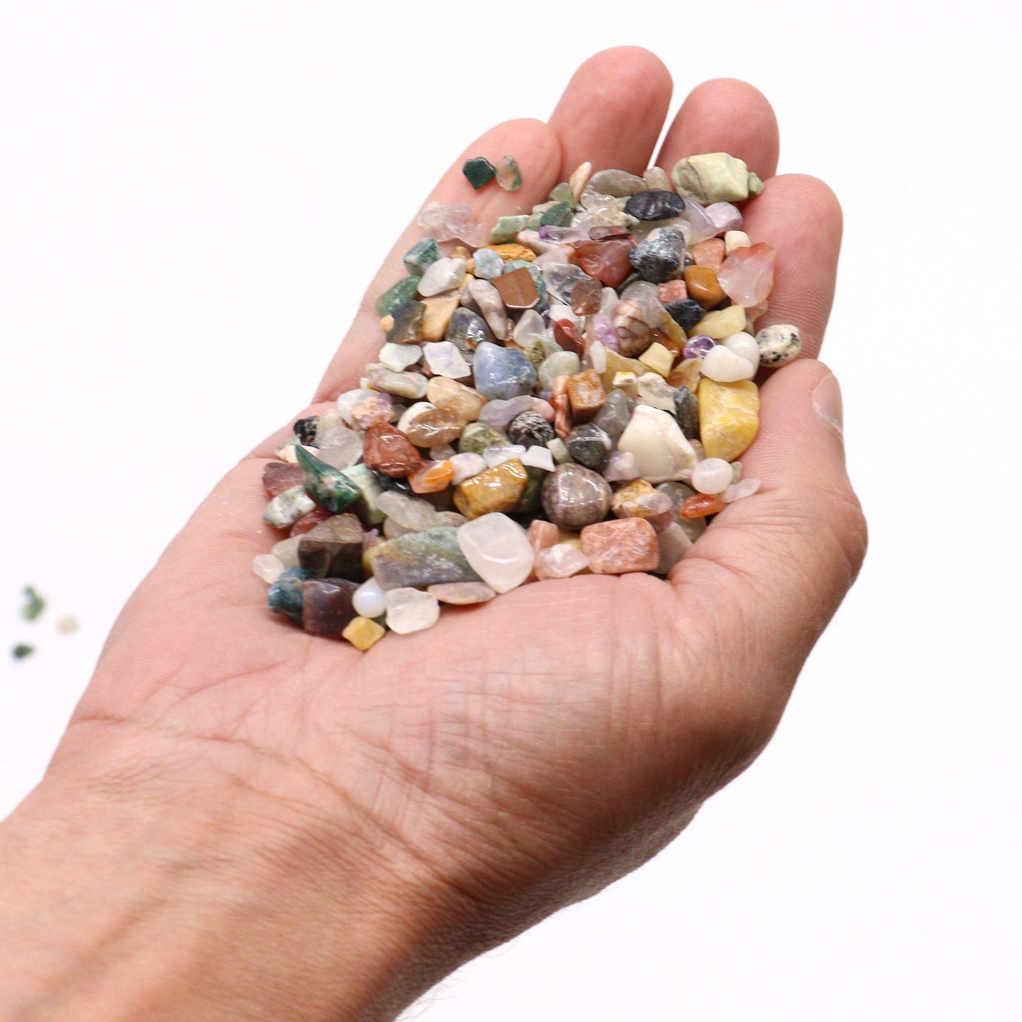Piedras naturales preciosas - Mezcladas 1kg