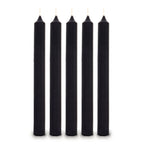 Negro Velas de la cena a Granel (100)