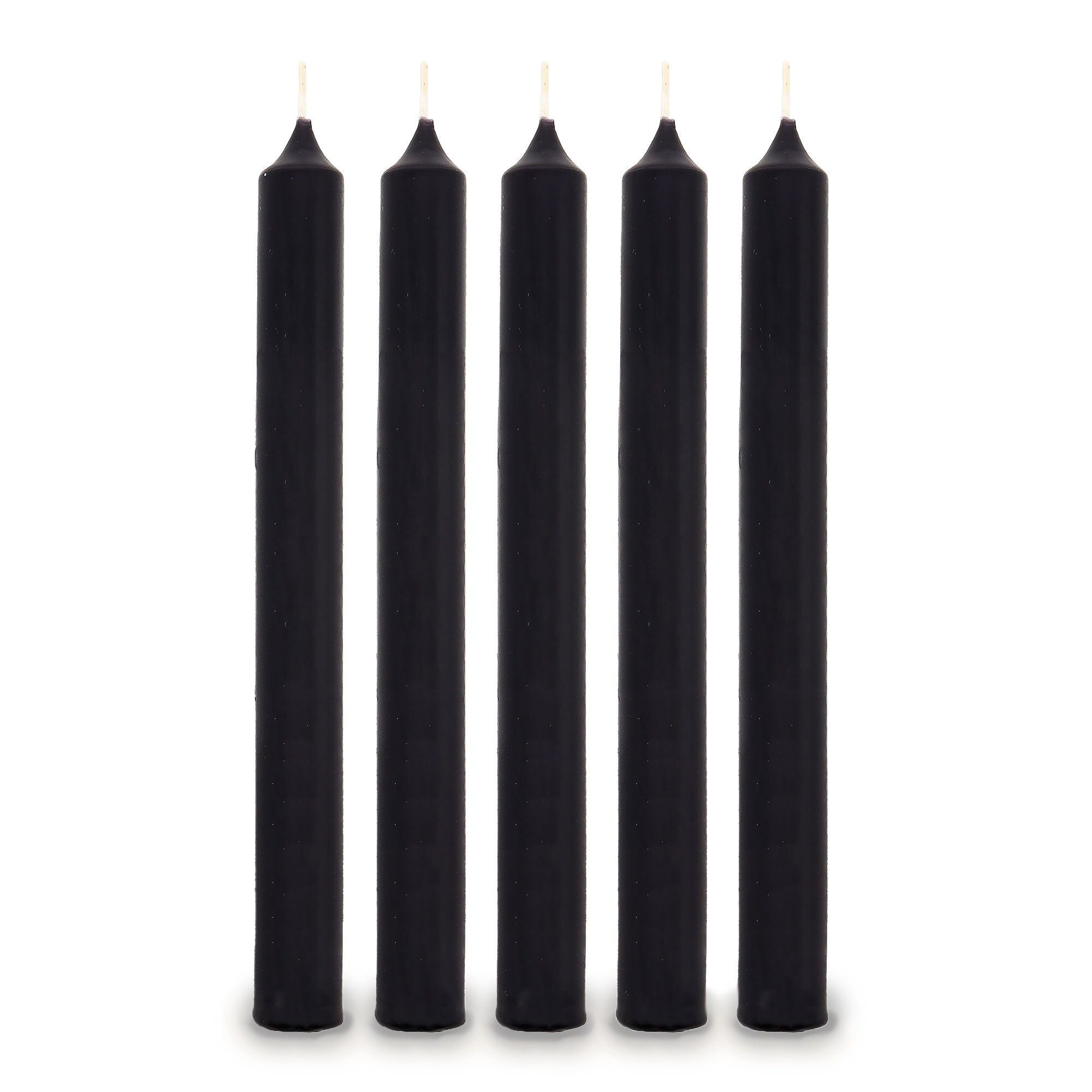 Negro Velas de la cena a Granel (100)