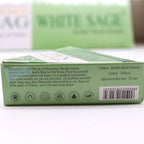 Conos de Incienso Jumbo Dorado Nag - Salvia Blanca Reflujo 42g