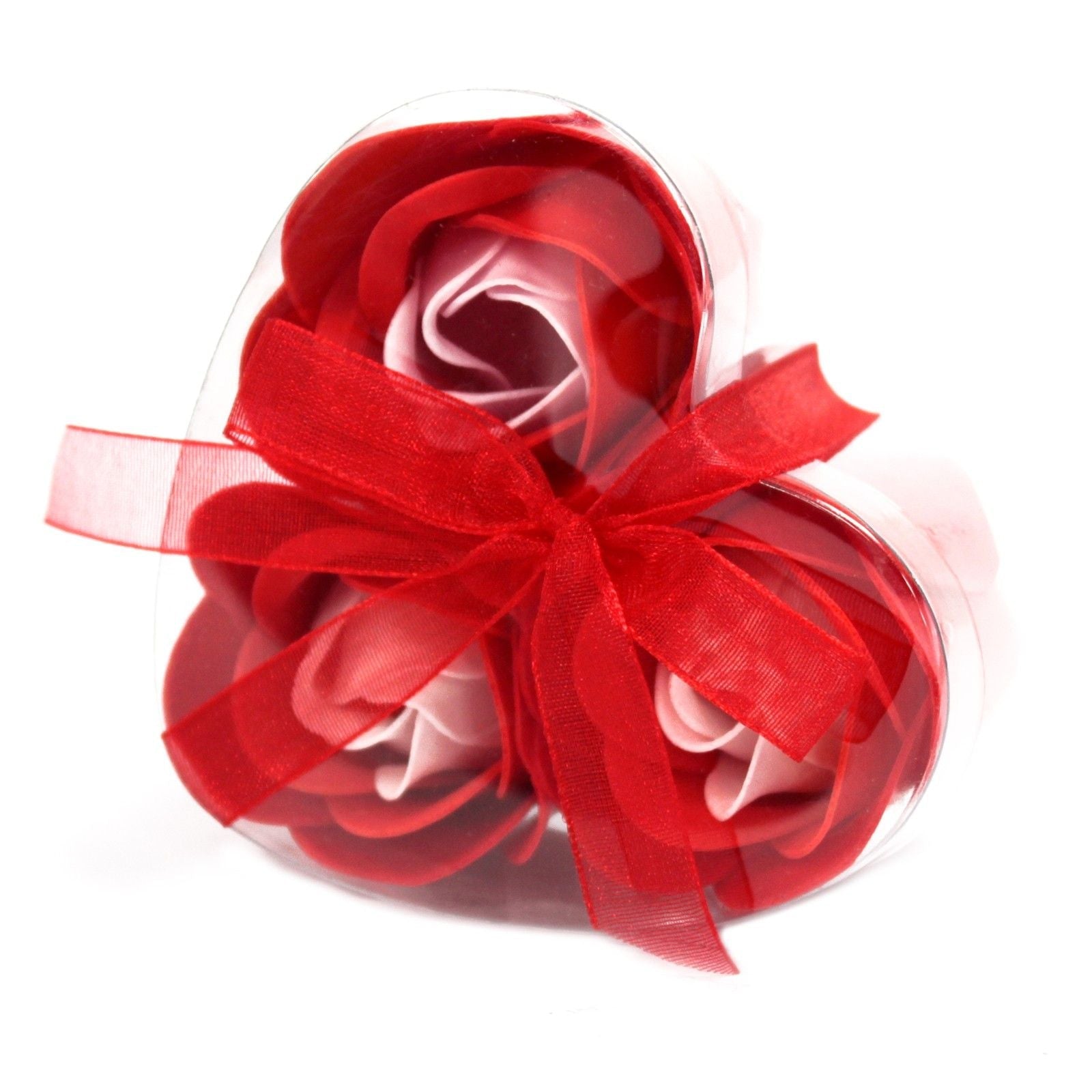 Set de 3 Flores de Jabón Caja Corazón ( 7 modelos )