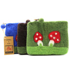 Bolsos y Estuches (15cm-12cm) de Fieltro Natural ( 20 modelos )