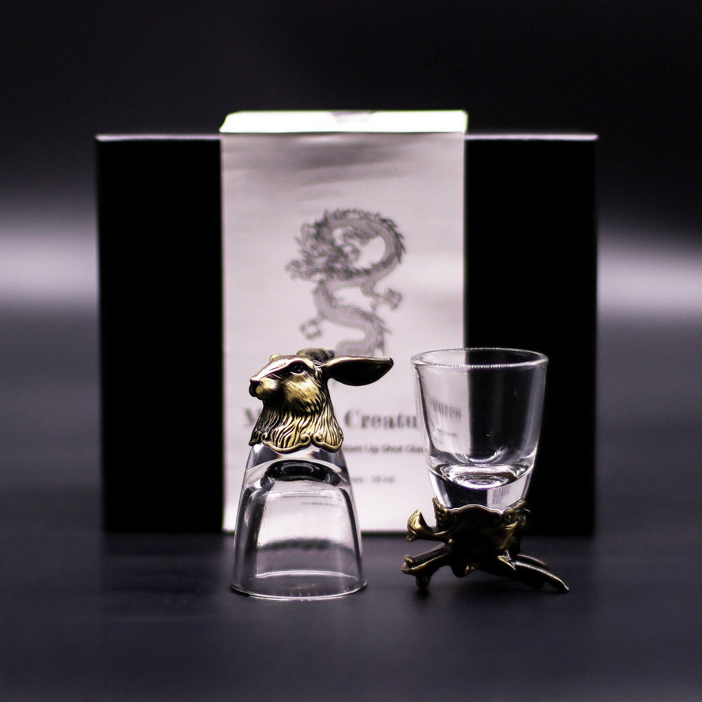 Set de Regalo Vasos de Chupito y Whisky · Criaturas Místicas ( 6 modelos )