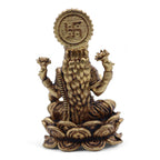 Dioses en miniatura de latón - Laxmi (22 g)  - 37 mm