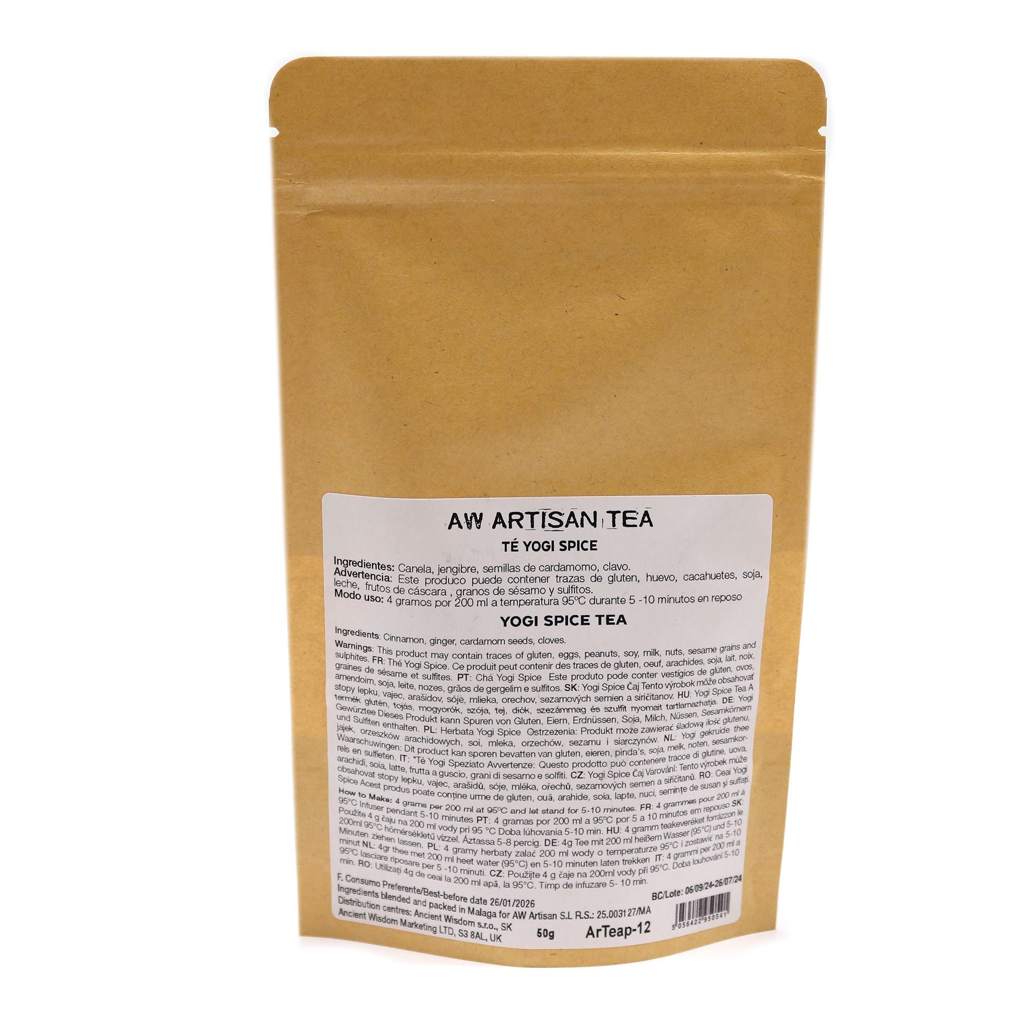 Té e Infusiones Bolsa de 50g ( 18 variantes )