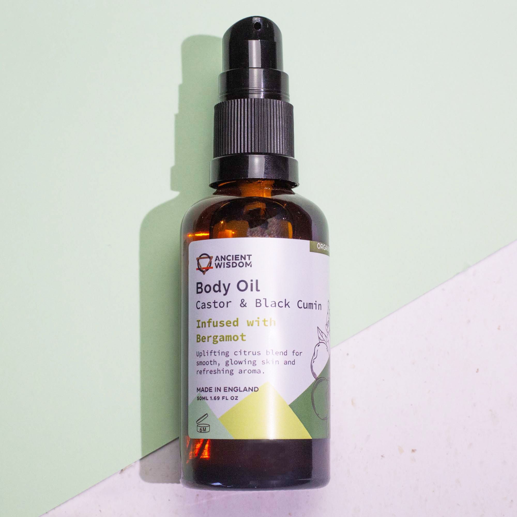Aceite Corporal Organico 50 ml - Bergamota