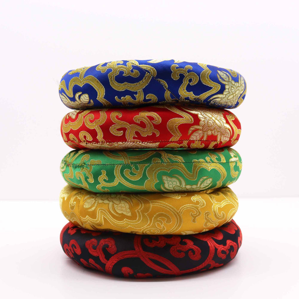 Cojines de Aro y Terciopelo para Cuencos Tibetanos ( 13 modelos )