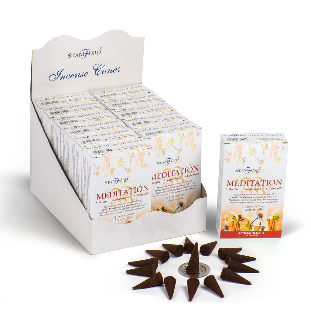 Conos de Incienso Stamford Premium (Pack con Base) ( 27 variantes )