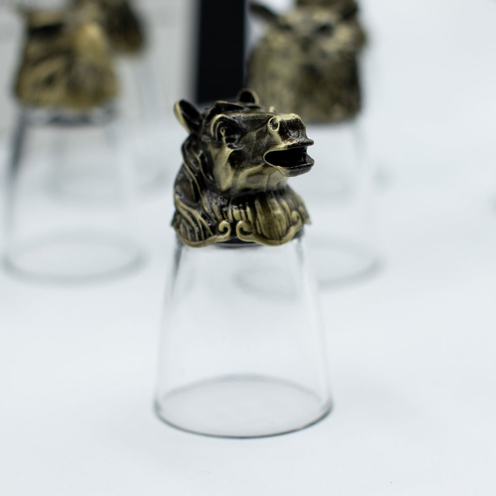 Set de Regalo Vasos de Chupito y Whisky · Criaturas Místicas ( 6 modelos )