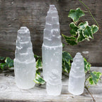 Torre de Selenita Natural ( 9 modelos diferentes )