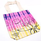 Bolsa de Algodon Natural con Diseño "Tie Dye"