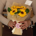 Ramo Grande de Flores de Jabón - El Amor es Eterno - Tarjeta de Regalo ( 3 modelos )