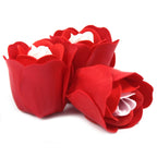 Set de 3 Flores de Jabón Caja Corazón ( 7 modelos )