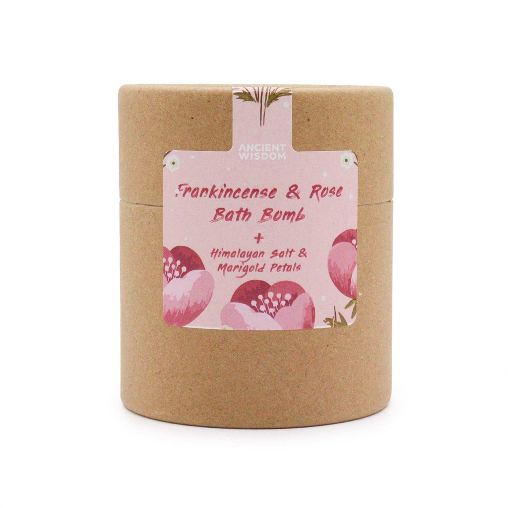 "Kit de Felicidad Rosa Floreciente"- Bomba de Baño de Incienso+Rosas