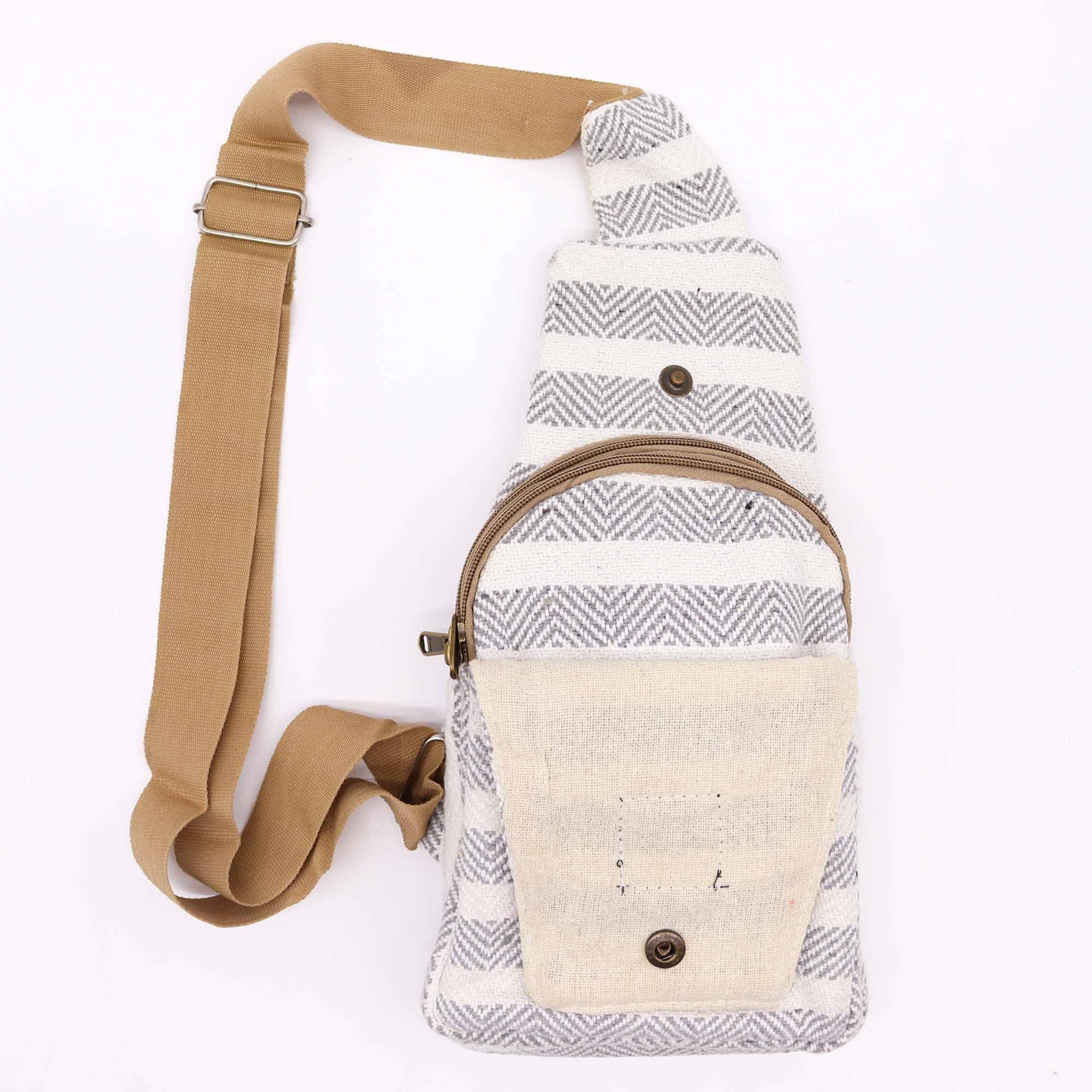 Bolso Bandolera de Algodón Natural ( 6 modelos )
